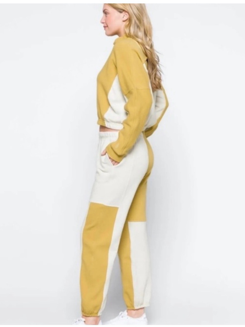 FP Movement Patched Up Honey wheat jogger sweatpants Medium